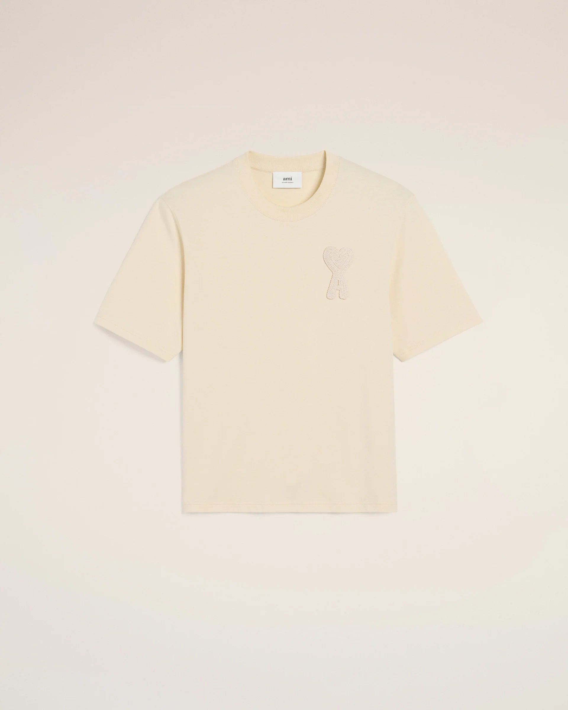 AMI Paris ADC Knitted Tonal Patch T-Shirt